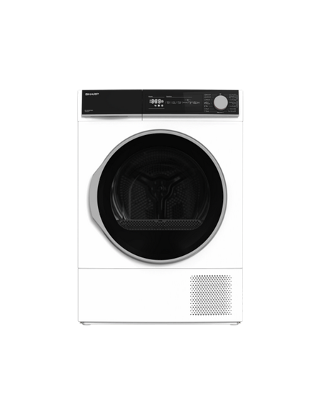 Сушильная машина Sharp KDNHH0S7GW2EE, 10кг, Белый
