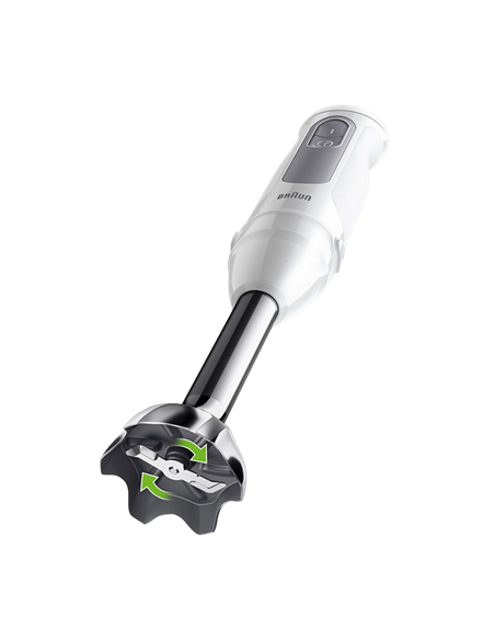 Blender de mână Braun MQ 50001 M WH, Alb