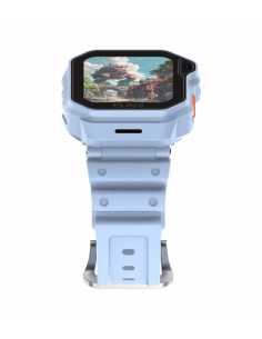 Ceas pentru copii Elari KidPhone Techno 4G, 44mm, Albastru 2