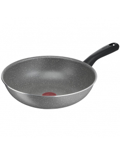 Tigaie WOK Tefal B5791942, 3,6L, 28cm, Grey