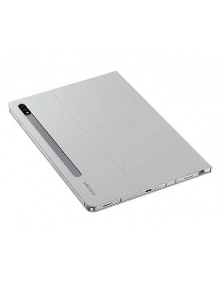 Husă pentru tabletă Samsung Tab S7 Book Cover, 11", Poliuretan, Gri deschis