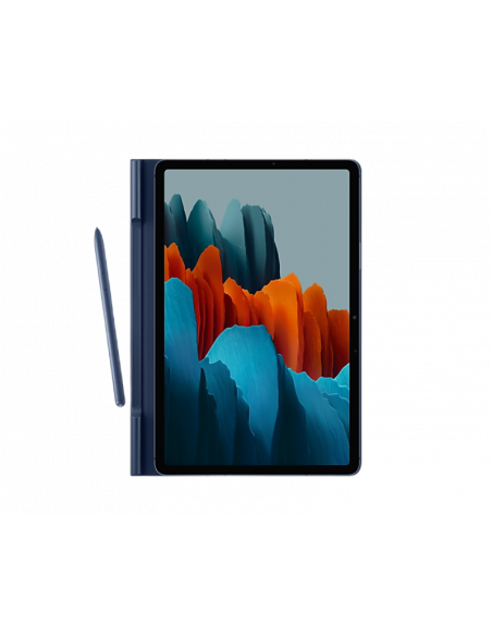 Чехол для планшета Samsung Tab S7 Book Cover, 11", Полиуретан, Тёмно-синий