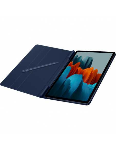 Чехол для планшета Samsung Tab S7 Book Cover, 11", Полиуретан, Тёмно-синий