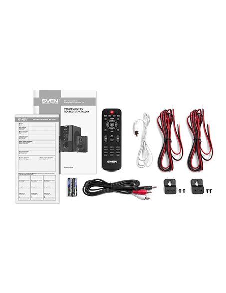 Компьютерные колонки 2.1 SVEN MS-2050, Чёрный