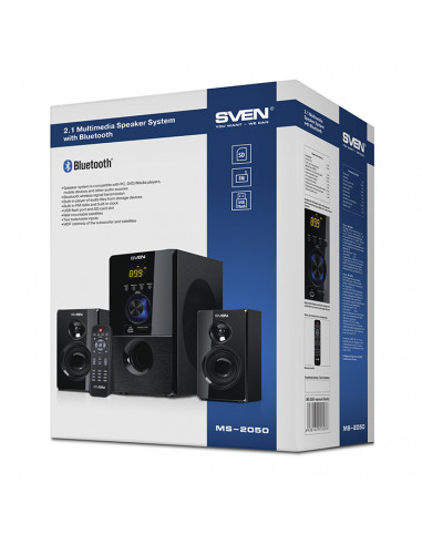 Boxe pentru calculator 2.1 SVEN MS-2050, Negru