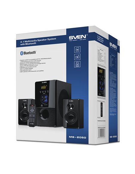Boxe pentru calculator 2.1 SVEN MS-2050, Negru