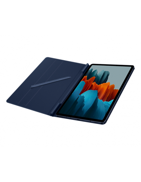 Чехол для планшета Samsung Tab S7 Book Cover, 11", Полиуретан, Тёмно-синий
