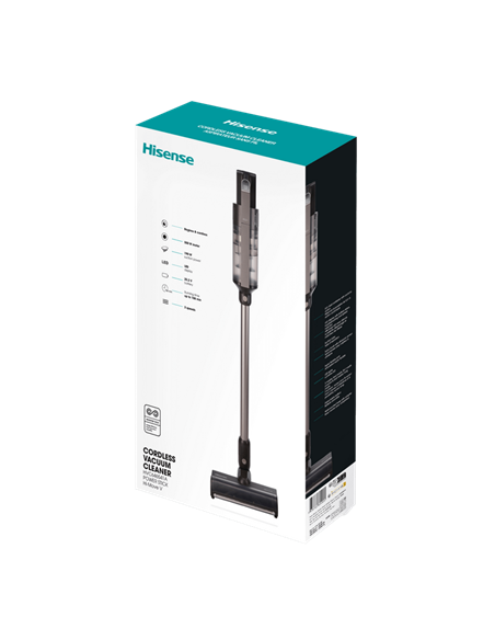 Вертикальный Пылесос Hisense HVC646541A, Чёрный