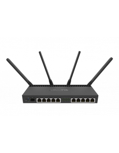 Маршрутизатор MikroTik RB4011iGS+5HacQ2HnD-IN, Чёрный