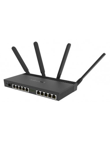 Router MikroTik RB4011iGS+5HacQ2HnD-IN, Negru