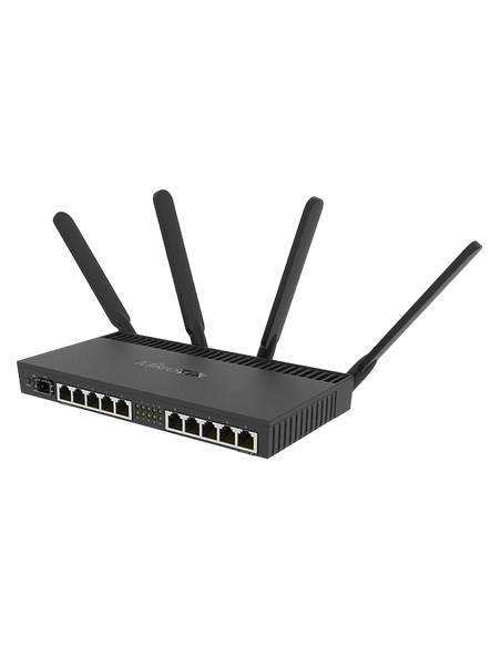 Маршрутизатор MikroTik RB4011iGS+5HacQ2HnD-IN, Чёрный