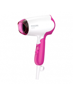 Компактный фен Philips DryCare Essential BHD003/00, 1400 Вт, Белый | Розовый