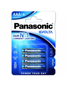 Батарейки Panasonic LR03EGE, AAA, 4шт.
