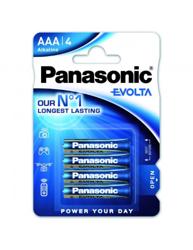 Батарейки Panasonic LR03EGE, AAA, 4шт.