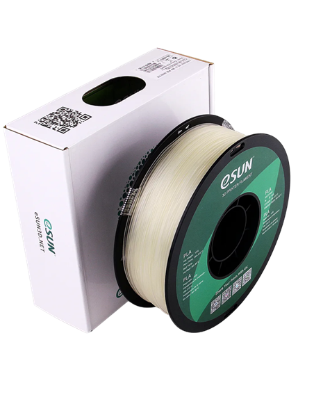 Filament pentru imprimantă 3D ESUN PLA Transparent, 1.75 mm, 1kg