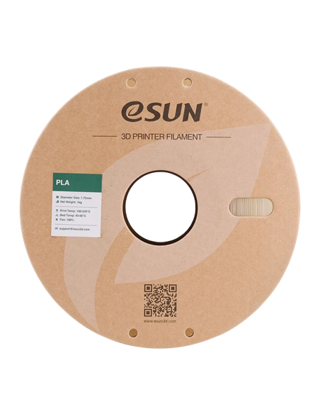 Filament pentru imprimantă 3D ESUN PLA Transparent, 1.75 mm, 1kg