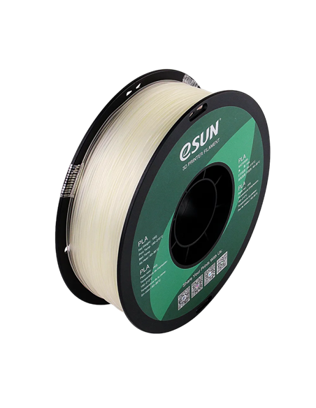 Filament pentru imprimantă 3D ESUN PLA Transparent, 1.75 mm, 1kg