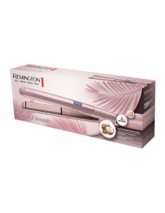 Placă de îndreptat părul Remington Coconut Smooth S5901, Roz 2