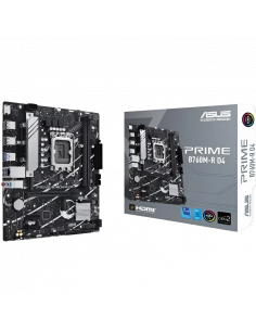 Материнская плата ASUS PRIME B760M-R D4, LGA1700, Intel B760, Micro-ATX