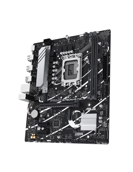 Placă de bază ASUS PRIME B760M-R D4, LGA1700, Intel B760, Micro-ATX