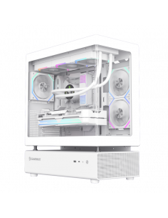 Компьютерный корпус Gamemax N80 WH, Midi-Tower, Без блока питания, Белый