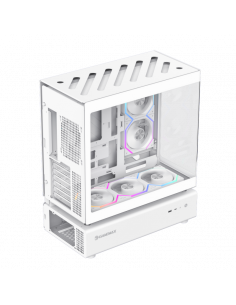 Carcasă PC Gamemax N80 WH, Midi-Tower, Fără PSU, Alb 2