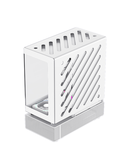 Carcasă PC Gamemax N80 WH, Midi-Tower, Fără PSU, Alb
