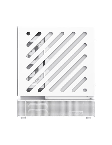 Carcasă PC Gamemax N80 WH, Midi-Tower, Fără PSU, Alb