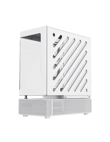 Carcasă PC Gamemax N80 WH, Midi-Tower, Fără PSU, Alb