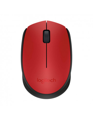 Беcпроводная мышь Logitech M171, Красный