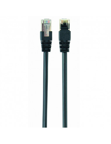 Патч-корд Cablexpert PP22-2M/BK, Cat5e FTP, 2м, Чёрный