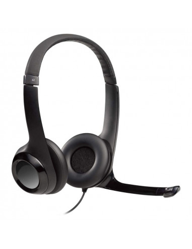 Căști Logitech H390, Negru