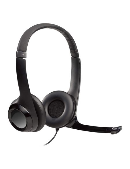 Căști Logitech H390, Negru