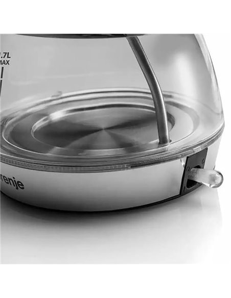 Электрочайник Gorenje K17GPD, Нержавеющая сталь