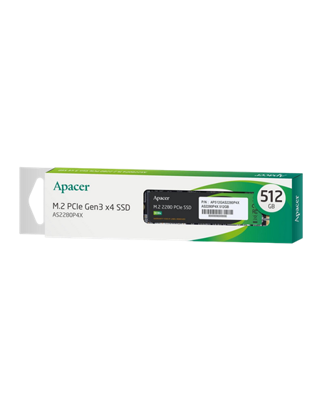 Unitate SSD Apacer AS2280P4X, 512GB, AP512GAS2280P4X-1
