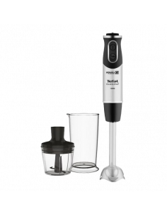 Blender de mână Tefal HB659838, Negru | Oțel inoxidabil