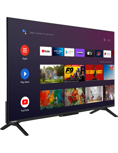 43" QLED SMART TV Toshiba 43QA2363DG, 3840x2160 4K UHD, Android TV, Negru 43" QLED SMART TV Toshiba 43QA2363DG, 3840x2160 4K UHD, Android TV, Negru