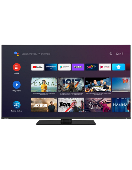 43" QLED SMART TV Toshiba 43QA2363DG, 3840x2160 4K UHD, Android TV, Negru 43" QLED SMART TV Toshiba 43QA2363DG, 3840x2160 4K UHD, Android TV, Negru