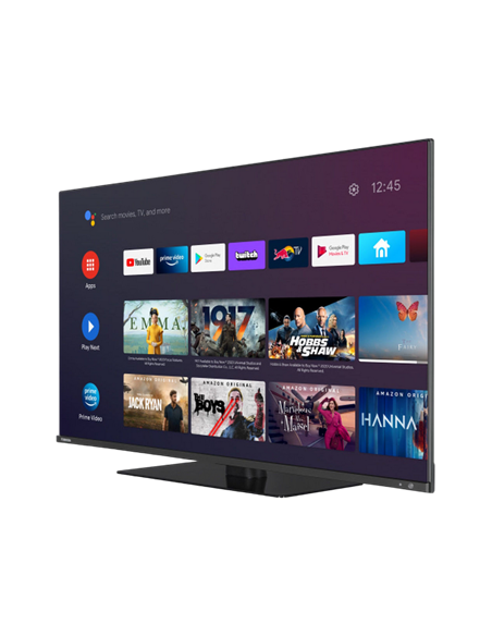 43" QLED SMART TV Toshiba 43QA2363DG, 3840x2160 4K UHD, Android TV, Negru 43" QLED SMART TV Toshiba 43QA2363DG, 3840x2160 4K UHD, Android TV, Negru