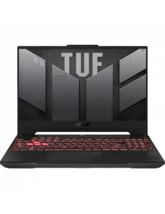 Laptop Gaming 15,6" ASUS TUF Gaming A15 FA507NUR, Mecha Gray, AMD Ryzen 7 7435HS, 16GB/1024GB, Fără SO