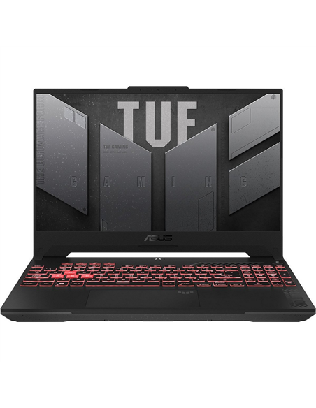 Игровой ноутбук 15,6" ASUS TUF Gaming A15 FA507NUR, Mecha Gray, AMD Ryzen 7 7435HS, 16Гб/1024Гб, Без ОС