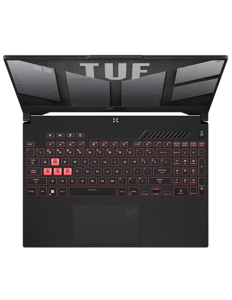 Laptop Gaming 15,6" ASUS TUF Gaming A15 FA507NUR, Mecha Gray, AMD Ryzen 7 7435HS, 16GB/1024GB, Fără SO