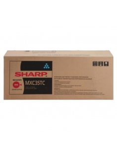 Тонер Sharp MX-C35TC, Голубой