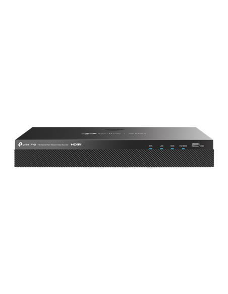 Înregistrator video TP-LINK VIGI NVR2016H-16MP-4TB, Negru