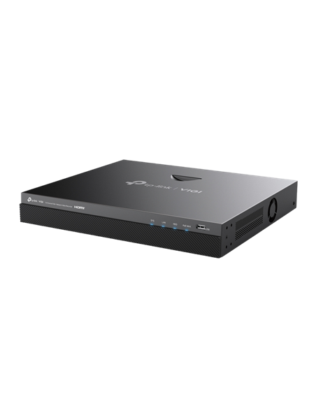 Видеорегистратор TP-LINK VIGI NVR2016H-16MP-4TB, Черный
