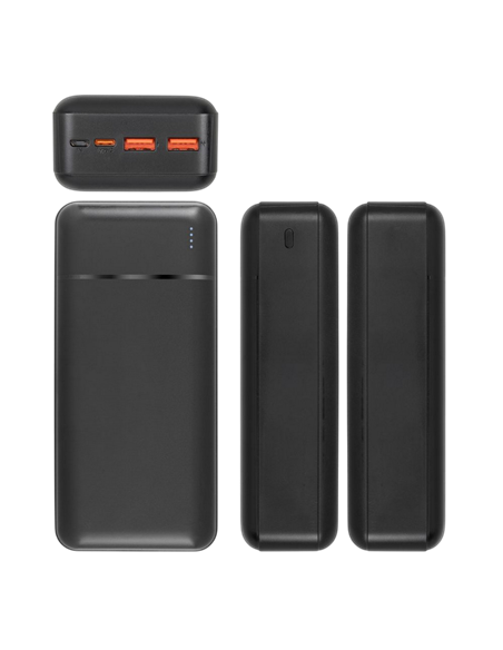 Acumulator extern Rivacase VA2103, 30000mAh, Negru