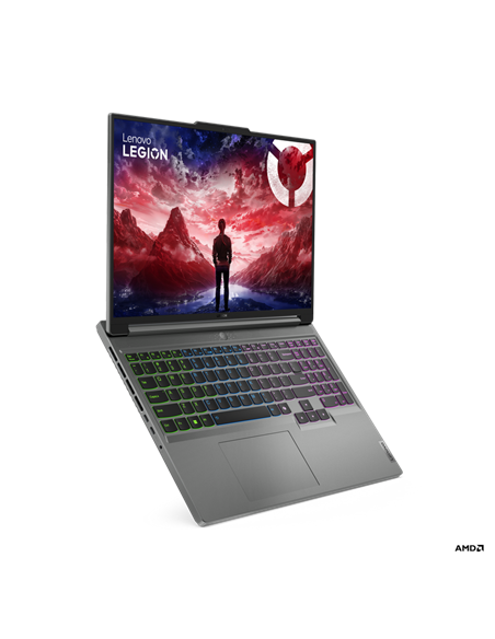 Игровой ноутбук 16" Lenovo Legion Slim 5 16AHP9, Luna Grey, AMD Ryzen 7 8845HS, 16Гб/512Гб, Без ОС Игровой ноутбук 16" Lenovo Legion Slim 5 16AHP9, Luna Grey, AMD Ryzen 7 8845HS, 16Гб/512Гб, Без ОС