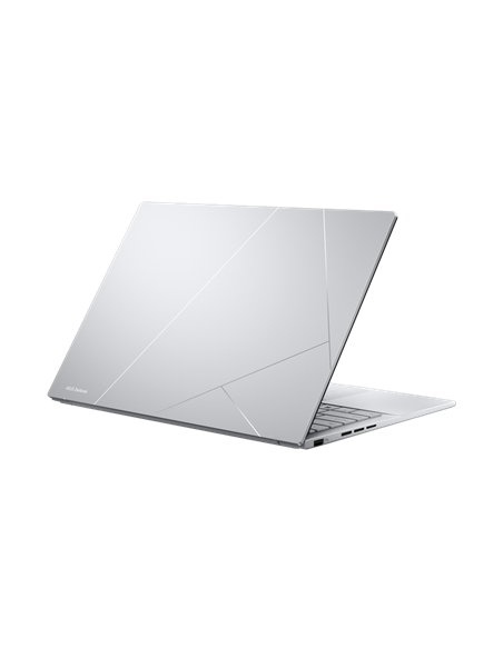 Laptop 14" ASUS Zenbook 14 OLED UX3405CA, Foggy Silver, Intel Core Ultra 9 285H, 16GB/1024GB, Fără SO