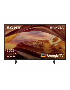 50" LED SMART Телевизор SONY KD50X75WLPAEP, 3840x2160 4K UHD, Google TV, Чёрный