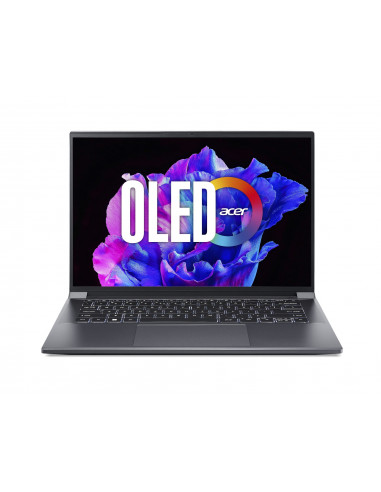 Laptop 14.5” ACER Swift X (NX.KMPEU.001)/ 2.8K(16:10)/ OLED/ Intel Core i5-13500H/ 16GB/ 512GB SSD/ RTX3050/ Win11H/ Steel Gray